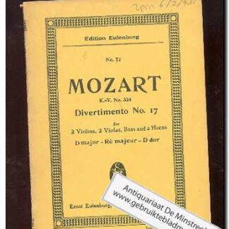 Divertimento 17 KV334