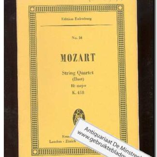 String Quartett Bes Major KV458