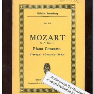 Pianoconcerto Bes-maj. KV456