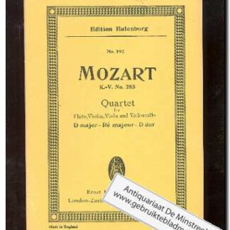 Quartet D-major KV 285