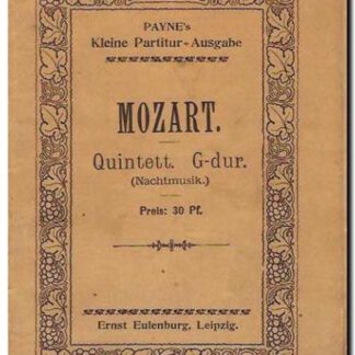 Quintett G-dur (Nachtmusik)