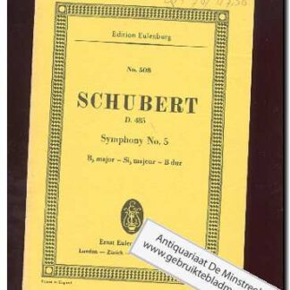 Symphony no. 5 Bes major D485