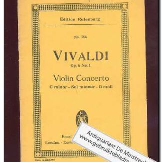 Violin Concerto g minor opus 6 no. 1