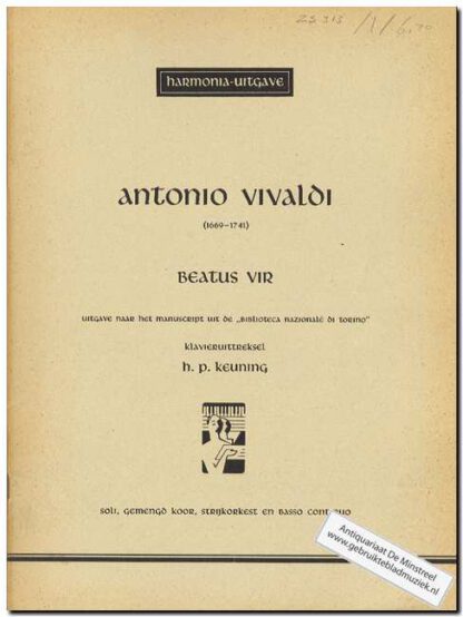 Beatus vir (Text: Latin)