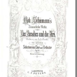 Das Paradies und die Peri (Text: Deutsch)