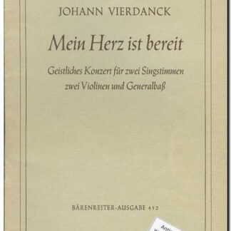 Mein Herz ist bereit