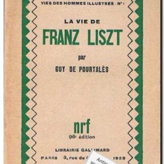 La vie de Fransz Liszt