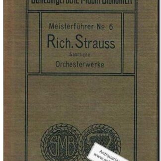 Meisterfuhrer No 6, symfonien und tondichtungen