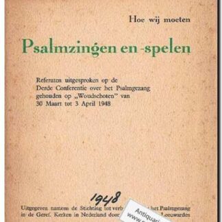 Psalmzingen en spelen