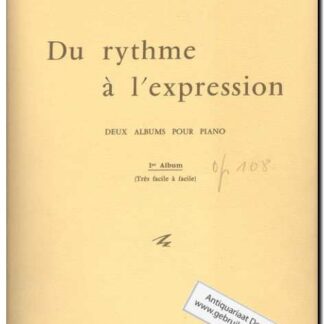 Du rythme a l'expression 1er album Op 108