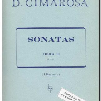 Sonatas book III No. 19-24
