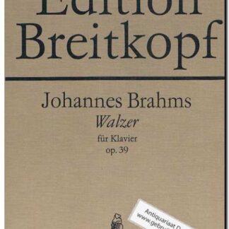 Walzer Op 39