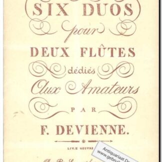 Six duos pour deux flutes