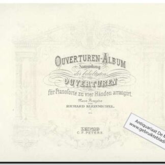 Ouverturen fur Pianoforte zu vier Handen