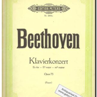 Klavierkonzert Es major Op 73