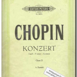 Konzert f-minor Op 21