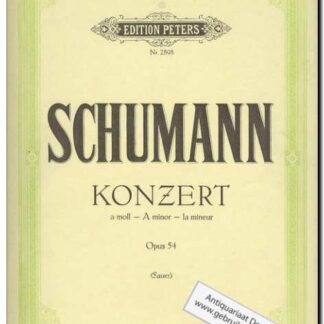 Konzert A minor Op 54