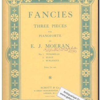 Fancies three pieces for pianoforte