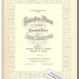 Melodie in F, Barcarolle, Romance in F, Nocturne, Impromtu & Scherzo