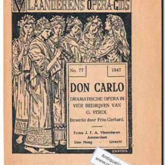 Don Carlo tekstboekj