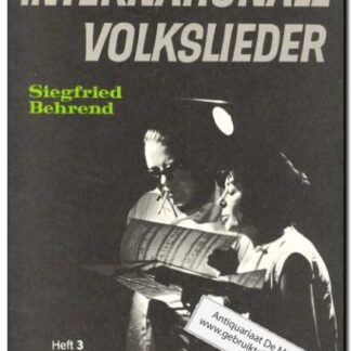 Internationale Volkslieder Heft 3