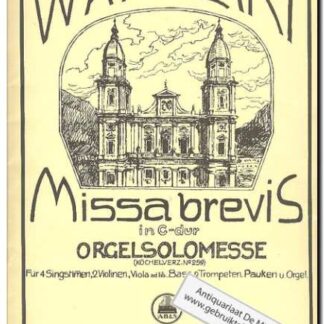 Missa Brevis in C-dur Orgelsolomesse K.V. No. 259