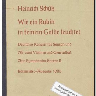 Wie ein Rubin in Feinem Golde Leuchtet