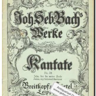 Werke Kantate Nr. 78 Jusu, der du meine Seele