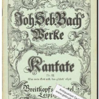 Werke Kantate Nr. 111 Was mein Gott will, das g'scheh' allzeit