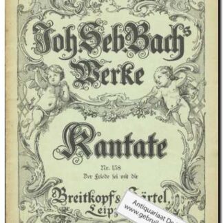 Werke Kantate Nr. 158 Der Friede sei mit dir