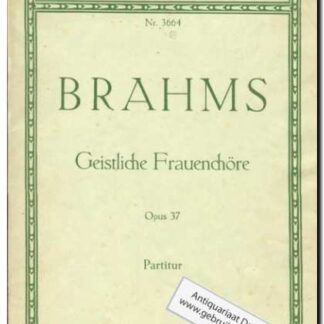 Geistliche Frauenchore Opus 37