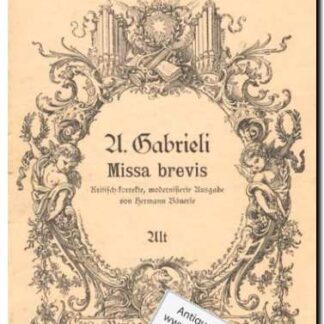 Missa brevis Alt part