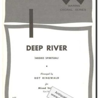 Deep River Negro Spiritual