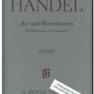 Air mit Variationen (Grobschmied-Variationen)