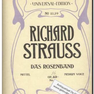 Das Rosenband Op. 36 No. 1 - Middle / Mittel