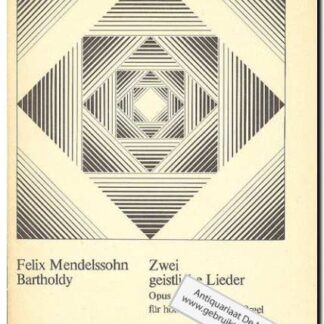 Zwei geistliche Lieder Opus 112 High/Hoch