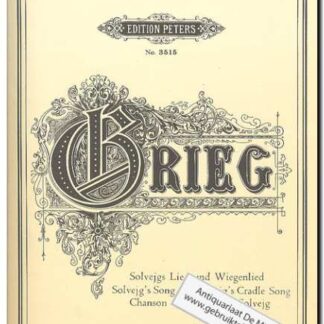 Solvejgs Lied und Wiegenlied