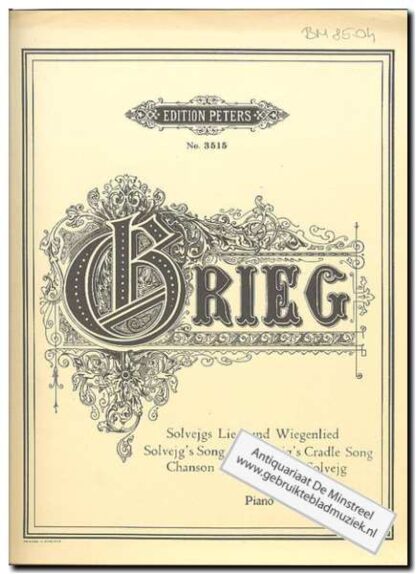 Solvejgs Lied und Wiegenlied