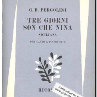 Tre Giorni son che nina high/hoch