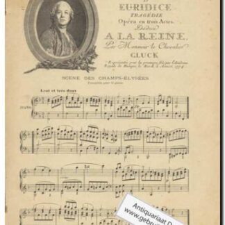 Orphee et Euridice Opera en trois Actes