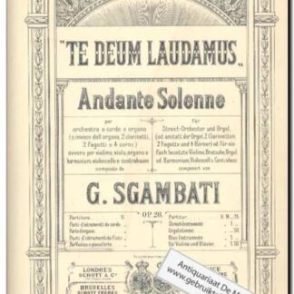 Te Deum Laudamus Andante Solenne