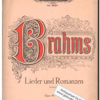 Lieder und Romanzen Opus 44 Heft II