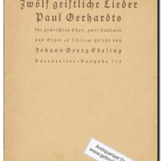 Zwolf geistliche Lieder