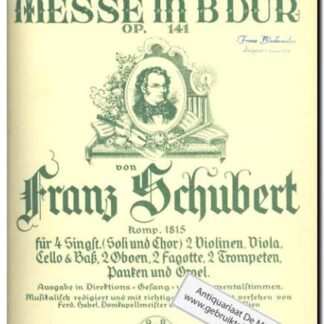 Messe in B-dur Op.141