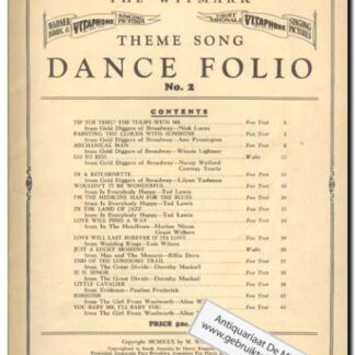 Theme Song Dance Folio No.2