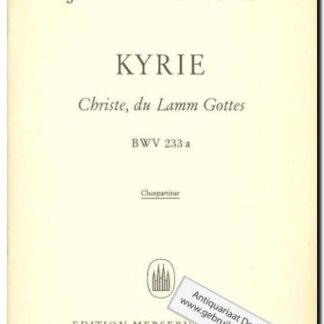 Kyrie Christe, du Lamm Gottes BWV 233a