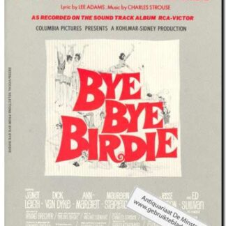 Vocal selections from "Bye Bye Birdie