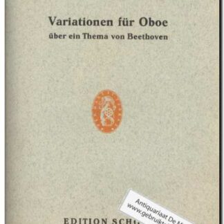 Variation fur Oboe uber ein Thema von Beethoven (zonder losse partij)
