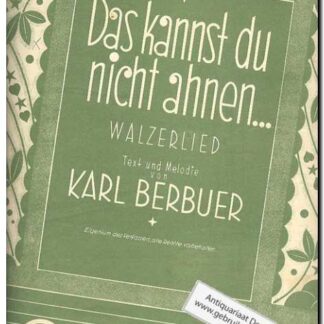 Das kannst du nicht ahnen