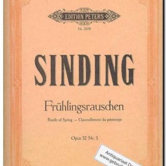 Fruhlingsrauschen Op 32,3